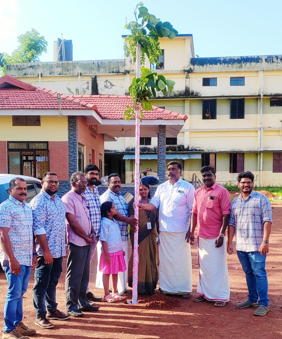 ചെങ്ങന്നൂർ ഉപജില്ല കലോത്സവം പന്തൽ കാൽനാട്ട് ചടങ്ങ് നിർവ്വഹിച്ചു.